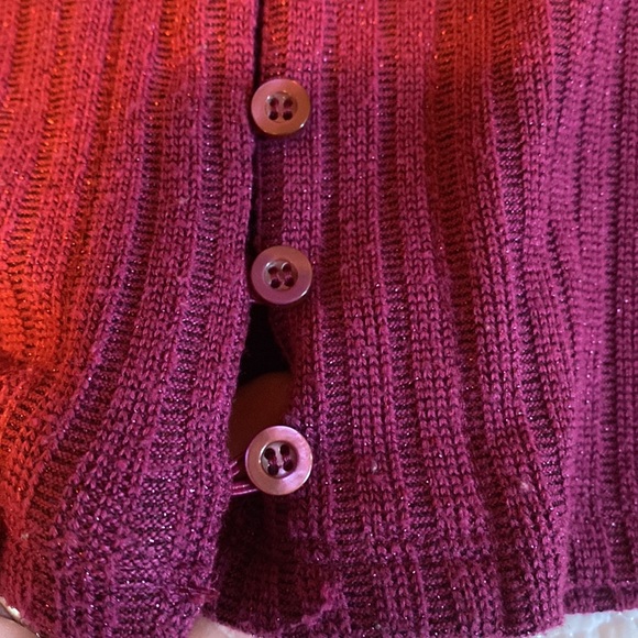 MAEVE by Anthropologie Knit Purple Cardigan - Picture 12 of 12